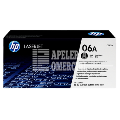 HP-C3906A TONER P/IMPRESORA LASER 5L/6L HP 06A